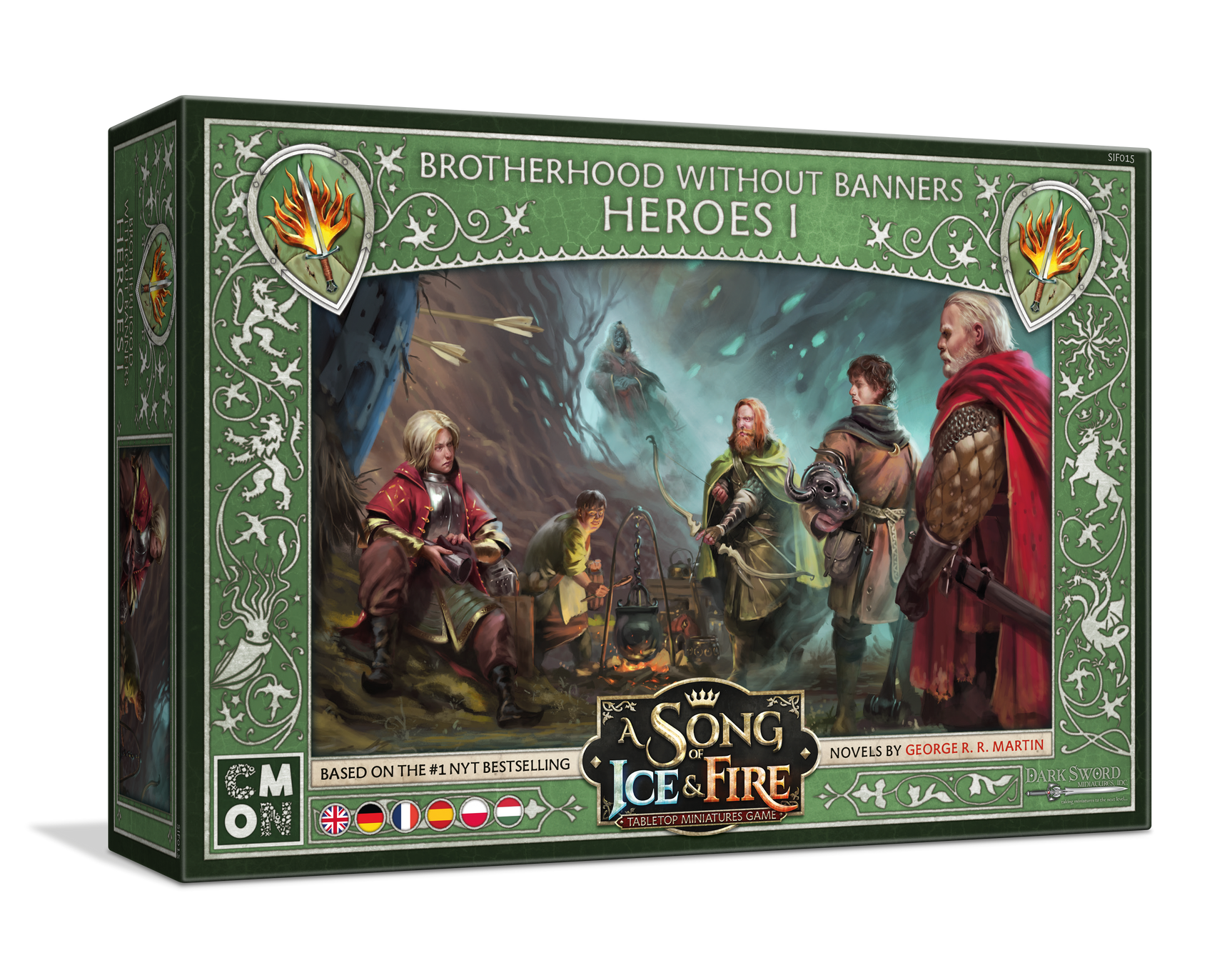 A Song of Ice and Fire: Tabletop Miniatures Game - Brotherhood Without Banners: Heroes 1 *PRE-ORDER*