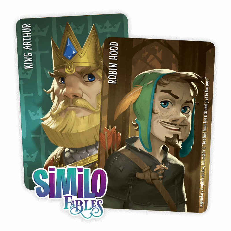 Similo: Fables – Promo Cards (King Arthur & Robin Hood)