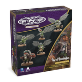 Heroscape: Rising Tide – Vorid Glide Strikers and Wing Commander Tuck Harrigan (Premium Painted Edition) *PRE-ORDER*