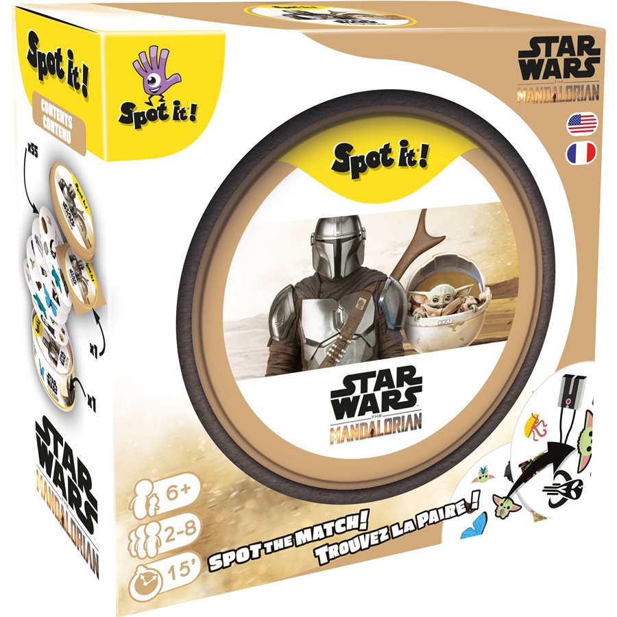 Spot it! Dobble - The Mandalorian (Ecobox)