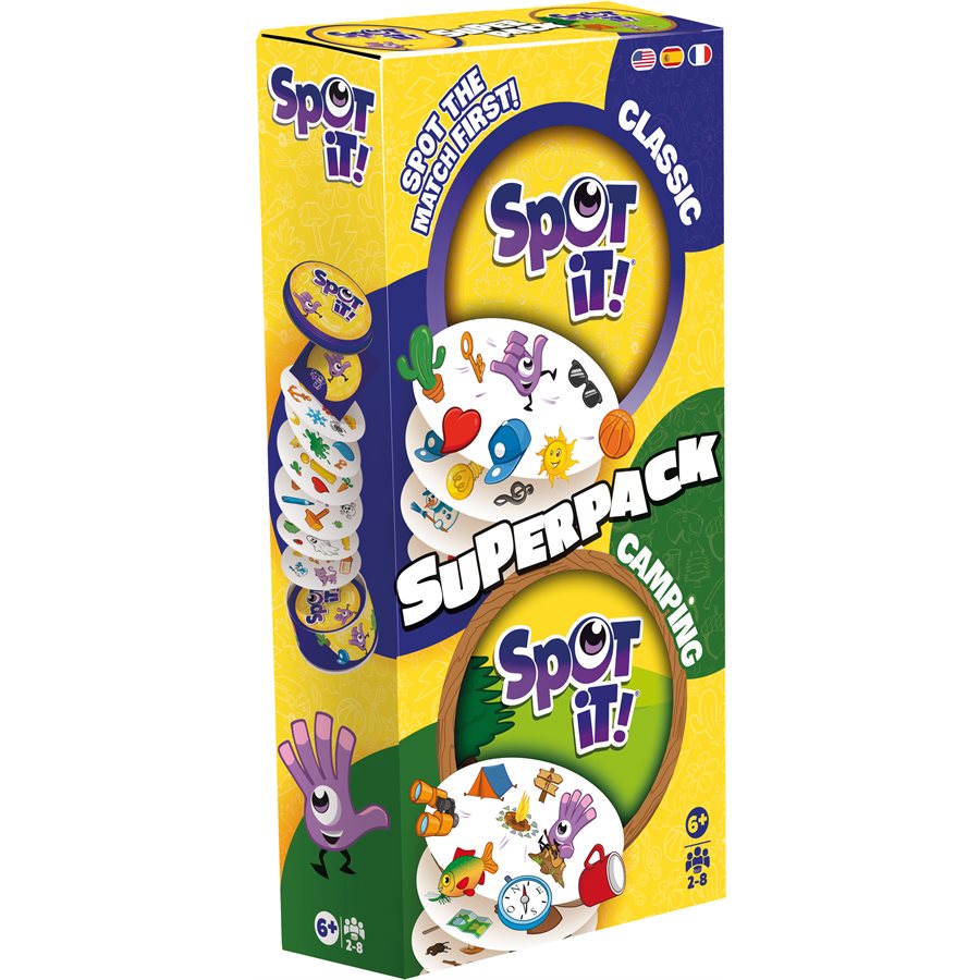 Spot it! Dobble - Super Pack Classic - Camping