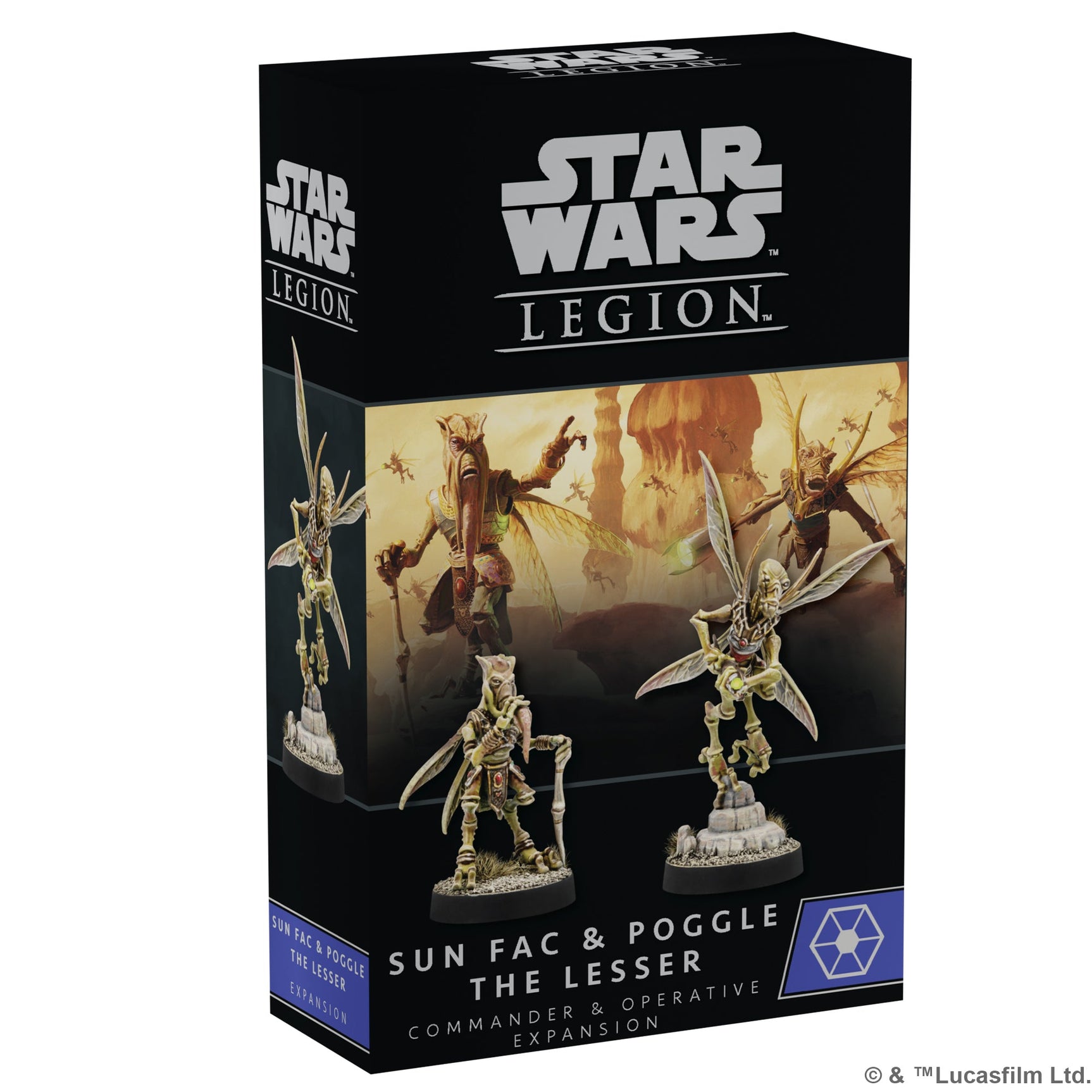 Star Wars: Legion - Sun Fac & Poggle the Lesser Commander Expansion