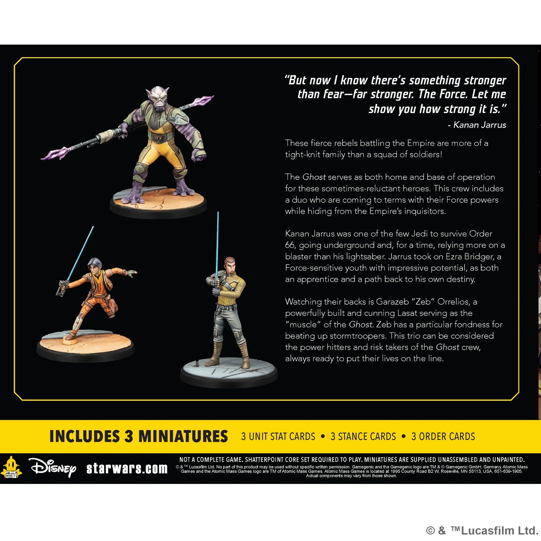 Star Wars: Shatterpoint – Stronger Than Fear Squad Pack