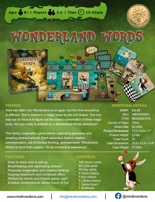 Wonderland Words *PRE-ORDER*