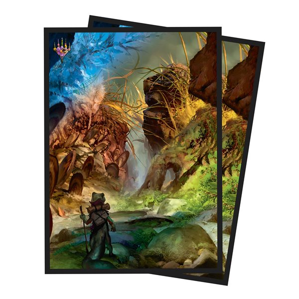 Ulta Pro - Deck Protector® Sleeves for Magic: The Gathering - Bloomburrow - Black (100ct)