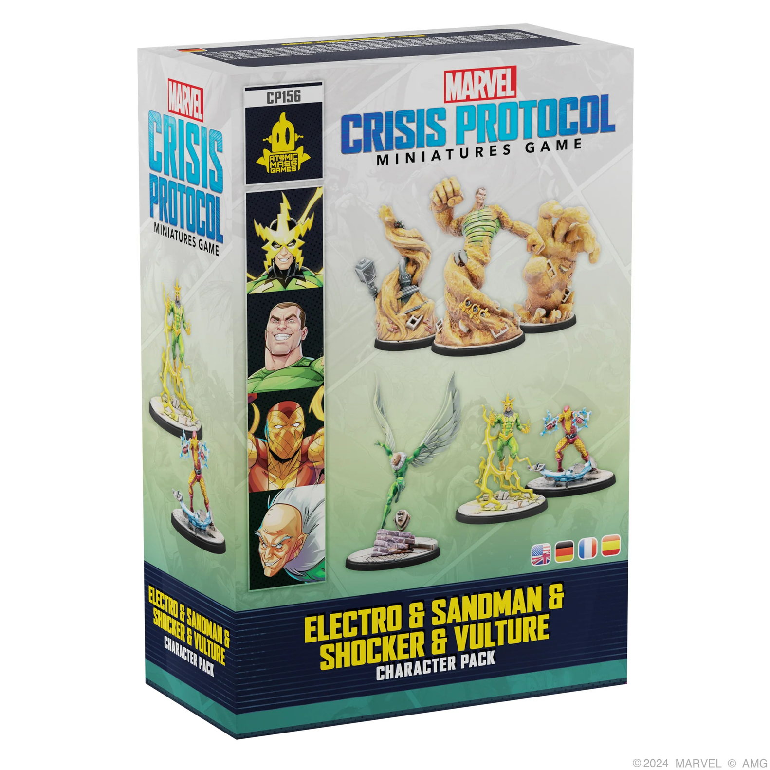 Marvel: Crisis Protocol - Electro & Sandman & Shocker & Vulture