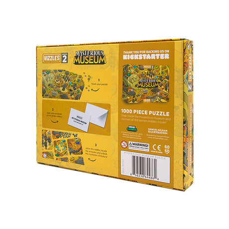 Vizzles Puzzle: Mysterious Museum (1000 Pieces)