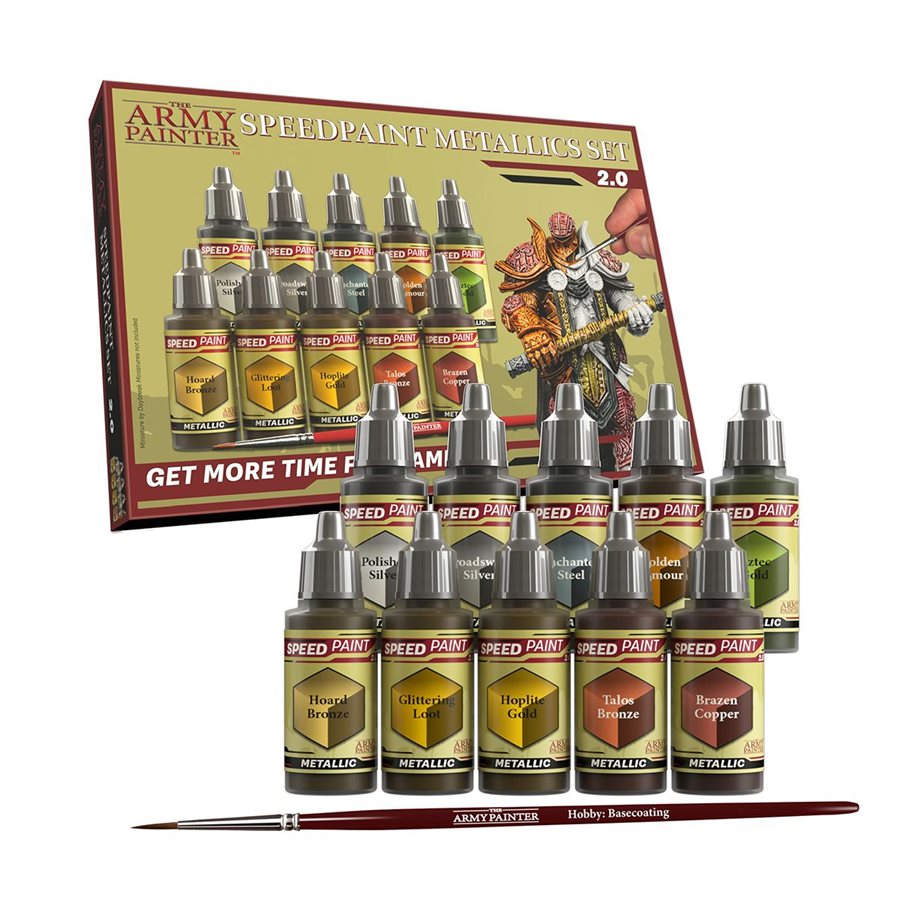 Army Painter - Speedpaint Metallics Set 2.0