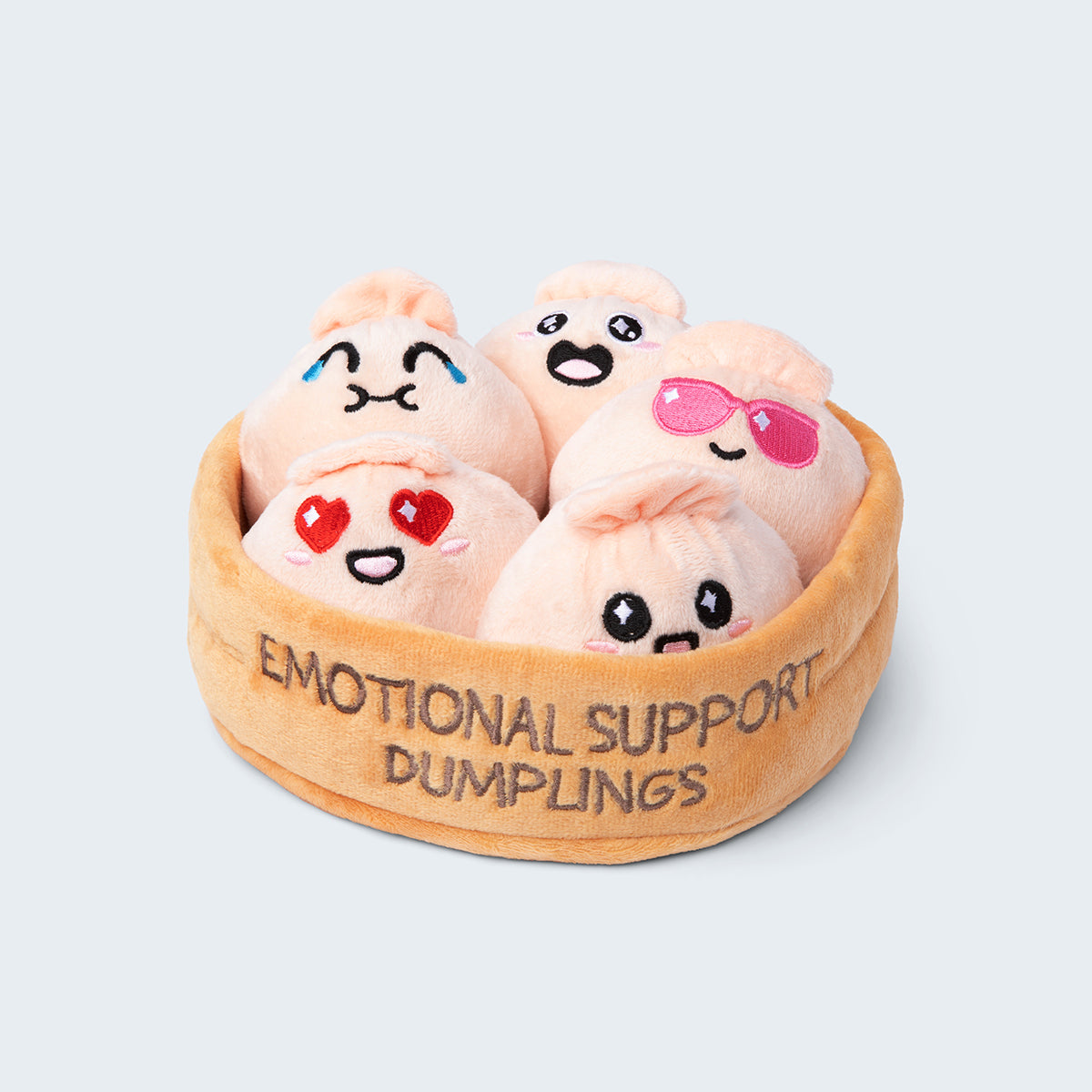 Emotional Support: Dumplings - Cuddly Plush Comfort Food