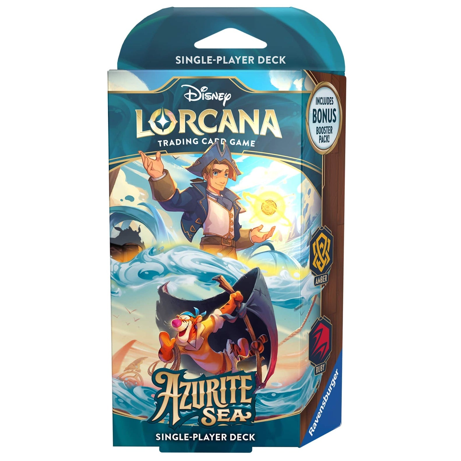 Disney Lorcana: Azurite Sea - Starter Decks (Amber & Ruby)