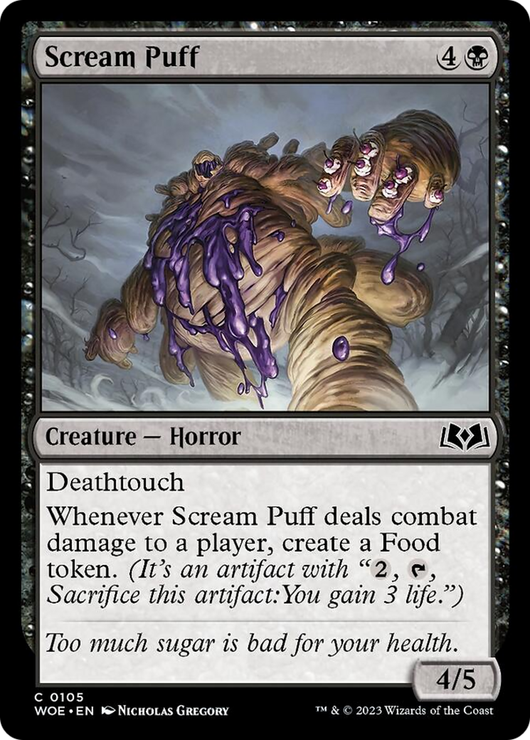 Scream Puff (WOE-105) - Wilds of Eldraine [Common]