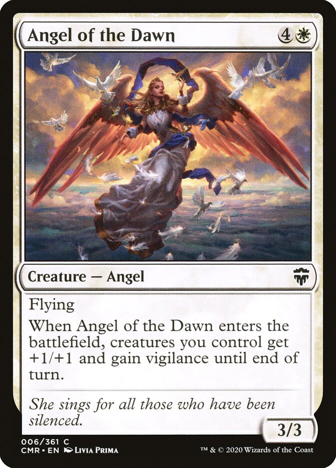 Angel of the Dawn (CMR-006) - Commander Legends [Common]