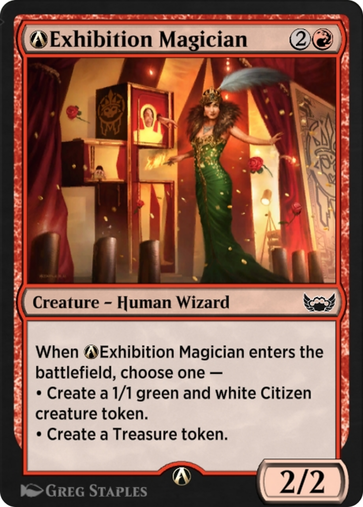 A-Exhibition Magician (SNC-A-106) - Streets of New Capenna [Common]