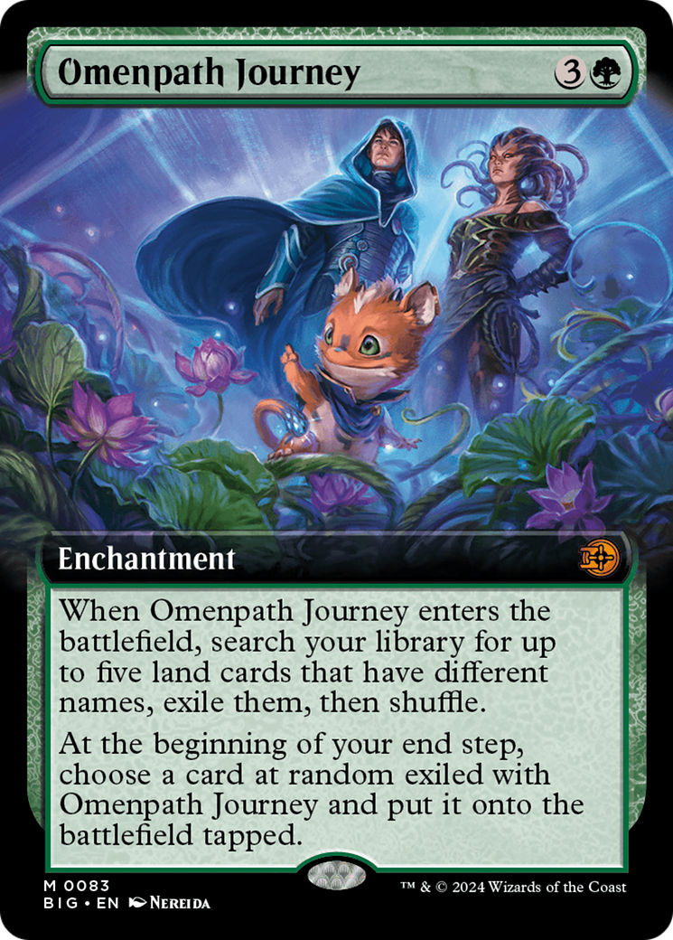 Omenpath Journey (BIG-083) - The Big Score: (Extended Art) Foil [Mythic]