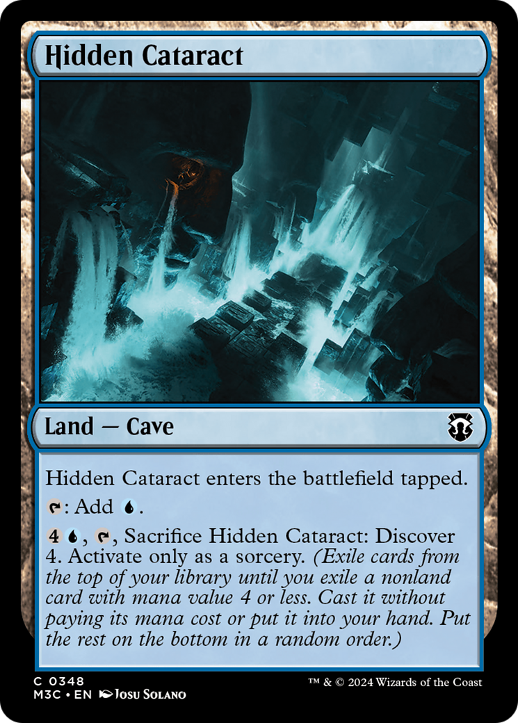 Hidden Cataract (M3C-348) - Modern Horizons 3 Commander Foil [Common]