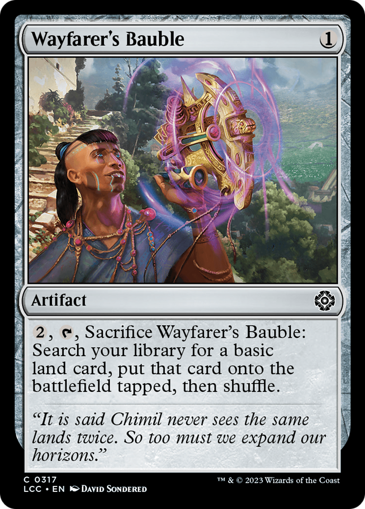 Wayfarer's Bauble (LCC-317) - The Lost Caverns of Ixalan Commander [Common]