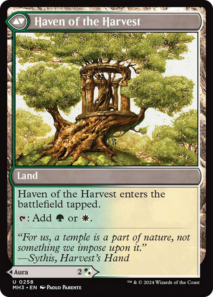 Strength of the Harvest // Haven of the Harvest (MH3-258) - Modern Horizons 3 Foil [Uncommon]