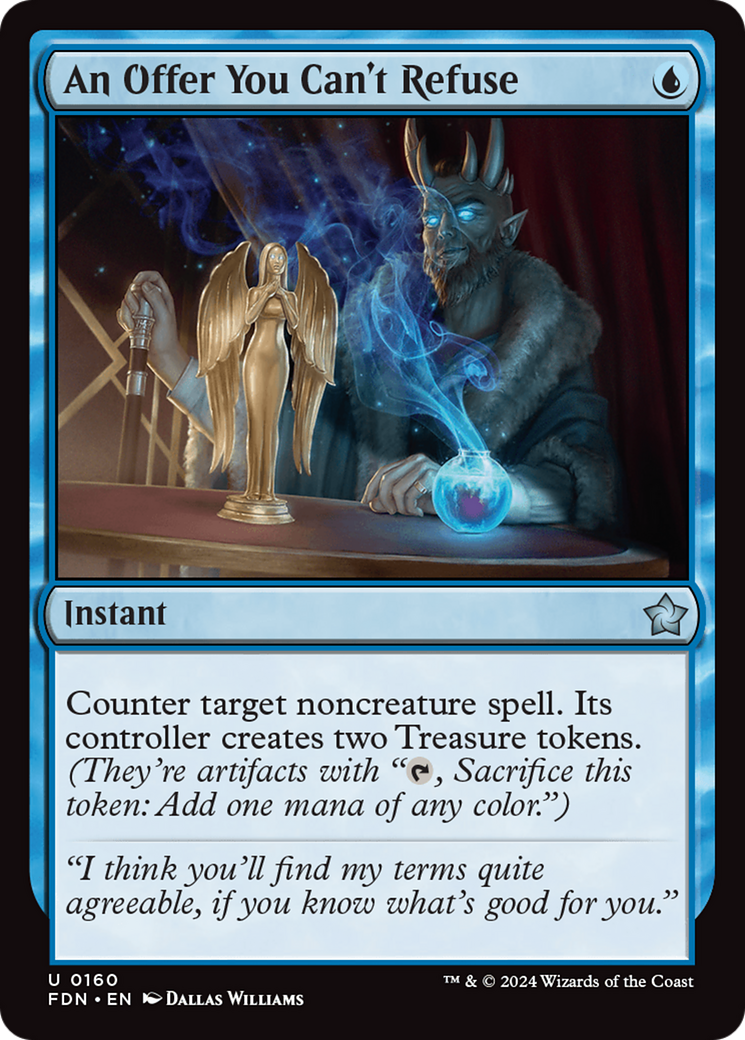 An Offer You Can't Refuse (FDN-160) - Foundations Foil [Uncommon]