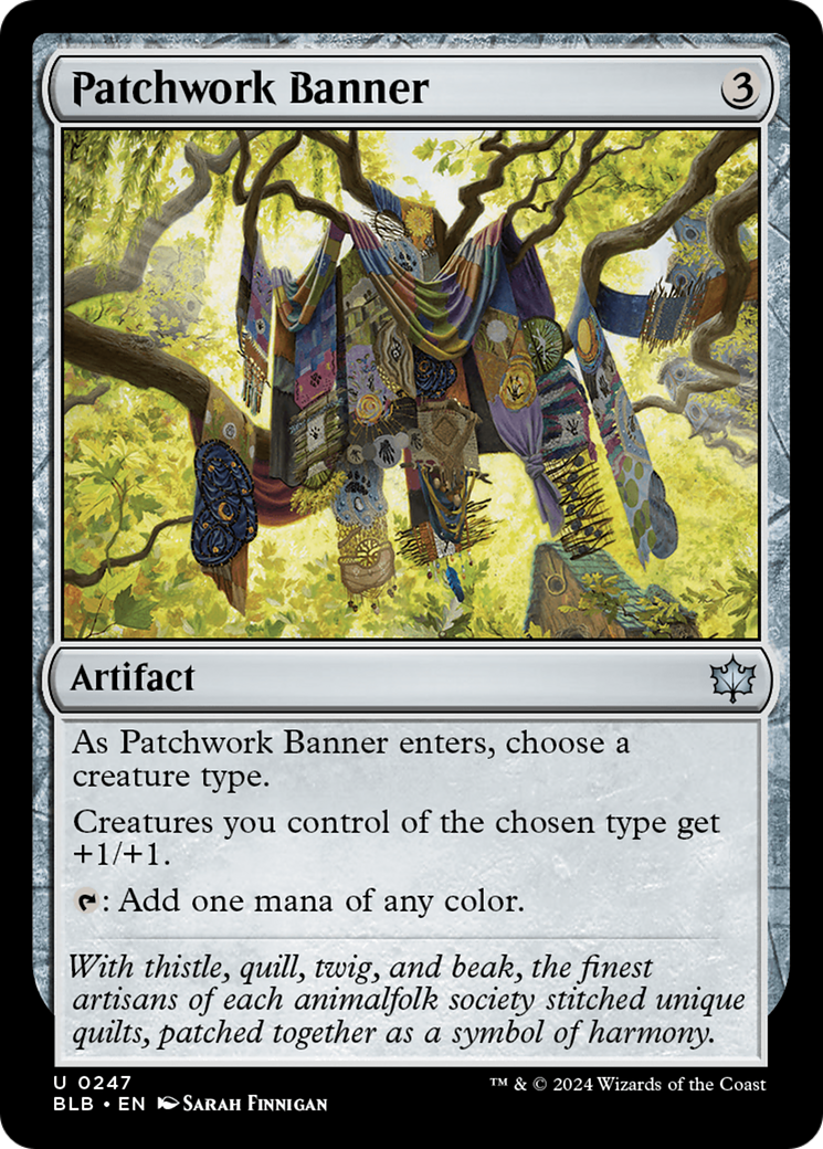 Patchwork Banner (BLB-247) - Bloomburrow [Uncommon]