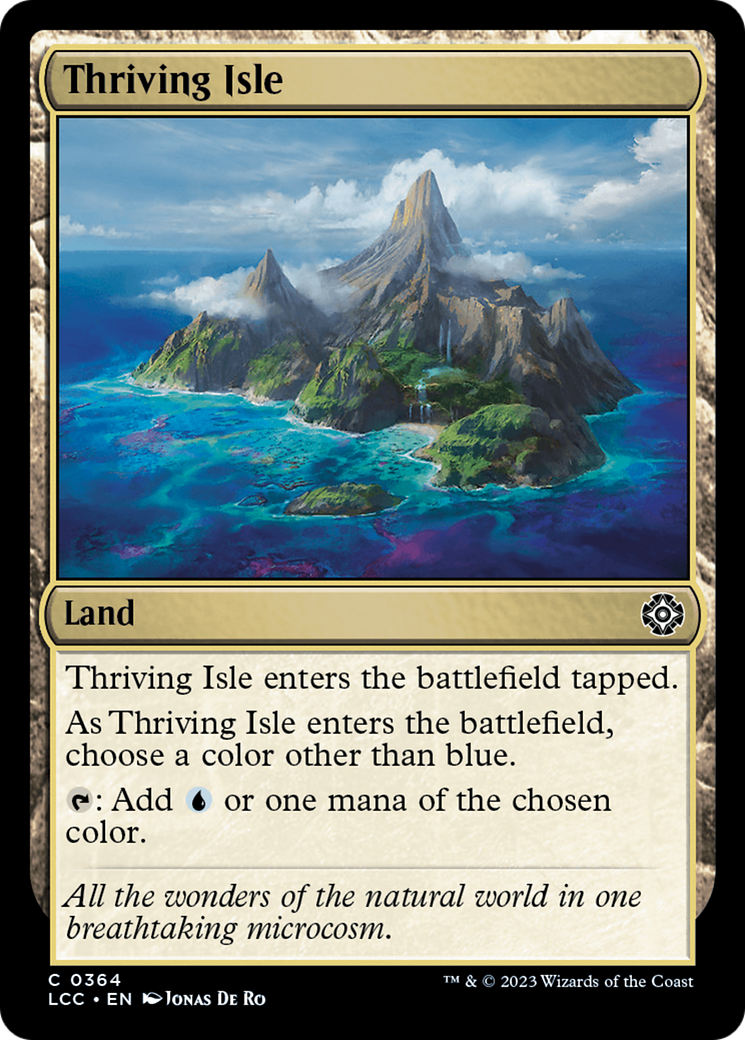 Thriving Isle (LCC-364) - The Lost Caverns of Ixalan Commander [Common]