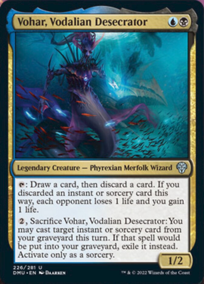 Vohar, Vodalian Desecrator (DMU-226) - Dominaria United [Uncommon]