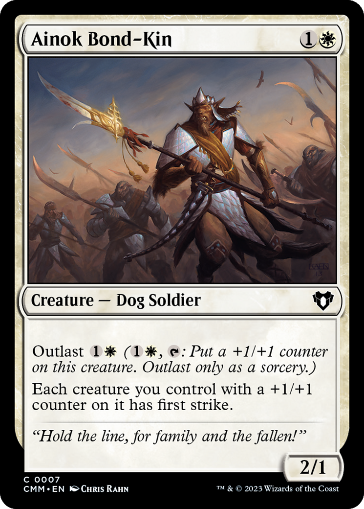 Ainok Bond-Kin (CMM-007) - Commander Masters [Common]