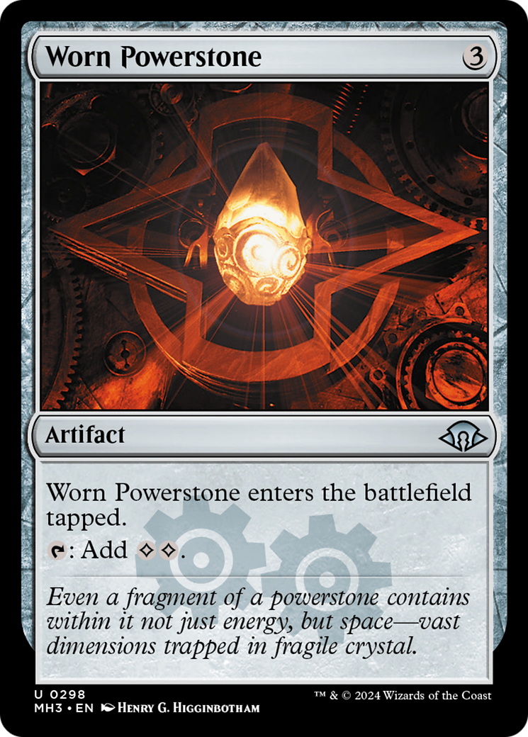 Worn Powerstone (MH3-298) - Modern Horizons 3 [Uncommon]