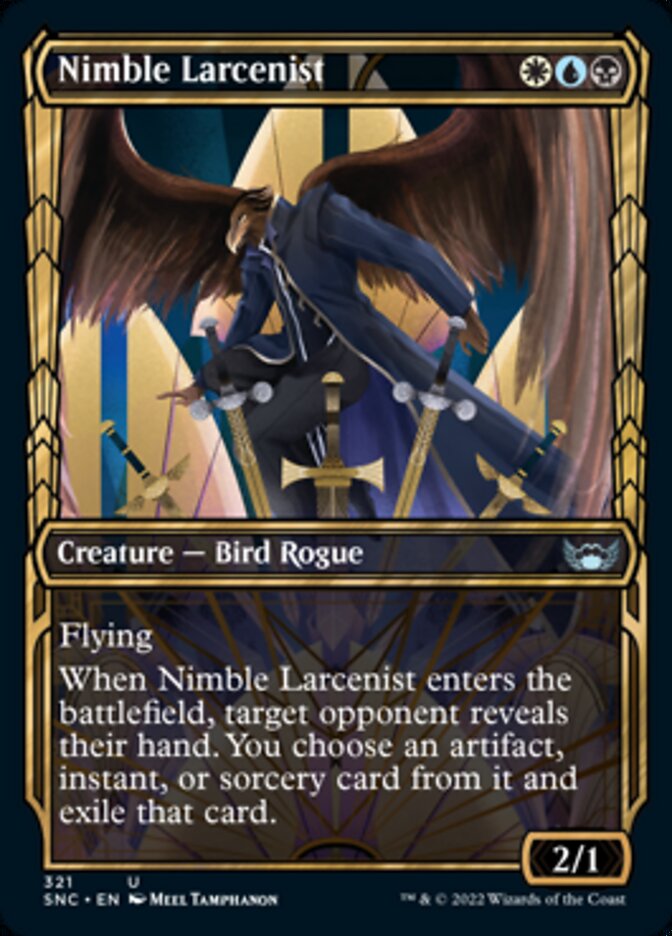 Nimble Larcenist (SNC-321) - Streets of New Capenna: (Showcase) [Uncommon]