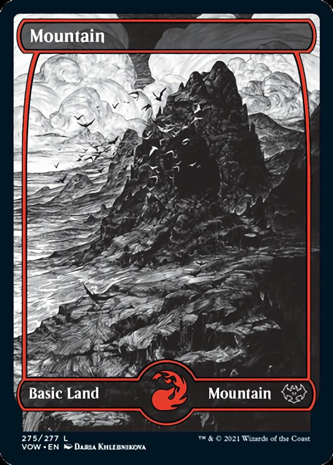 Mountain (VOW-275) - Innistrad: Crimson Vow: (Showcase) [Common]