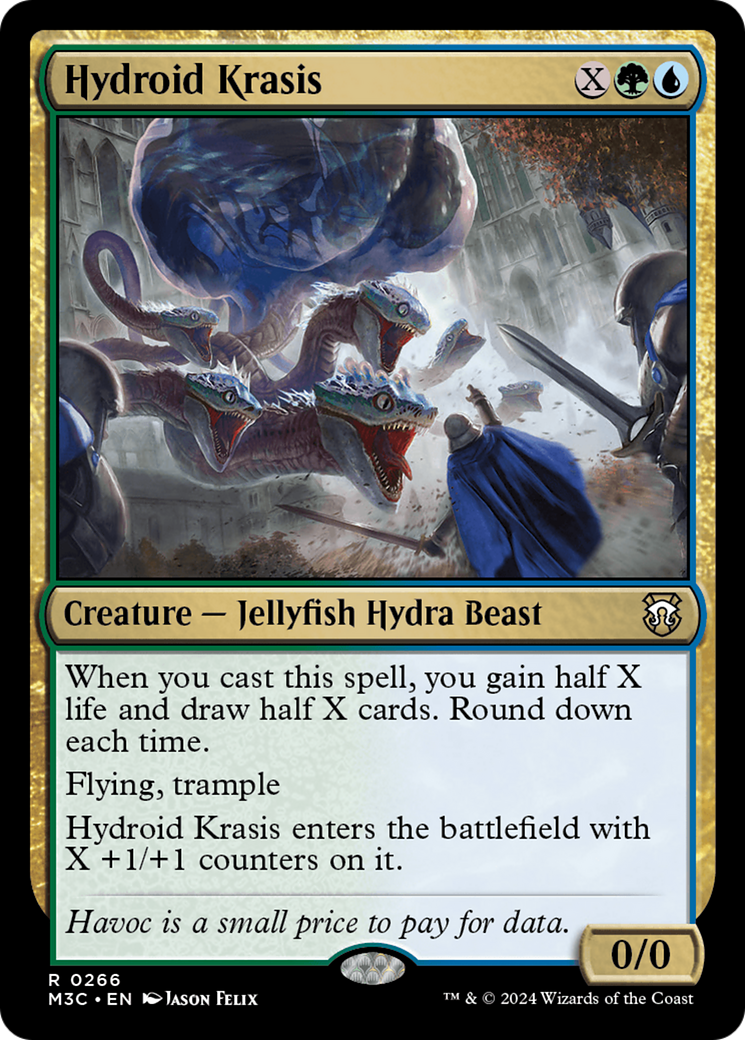 Hydroid Krasis (M3C-266) - Modern Horizons 3 Commander Foil [Rare]