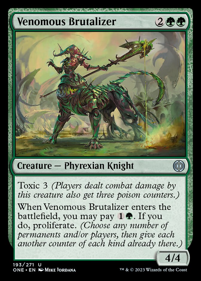 Venomous Brutalizer (ONE-193) - Phyrexia: All Will Be One [Uncommon]