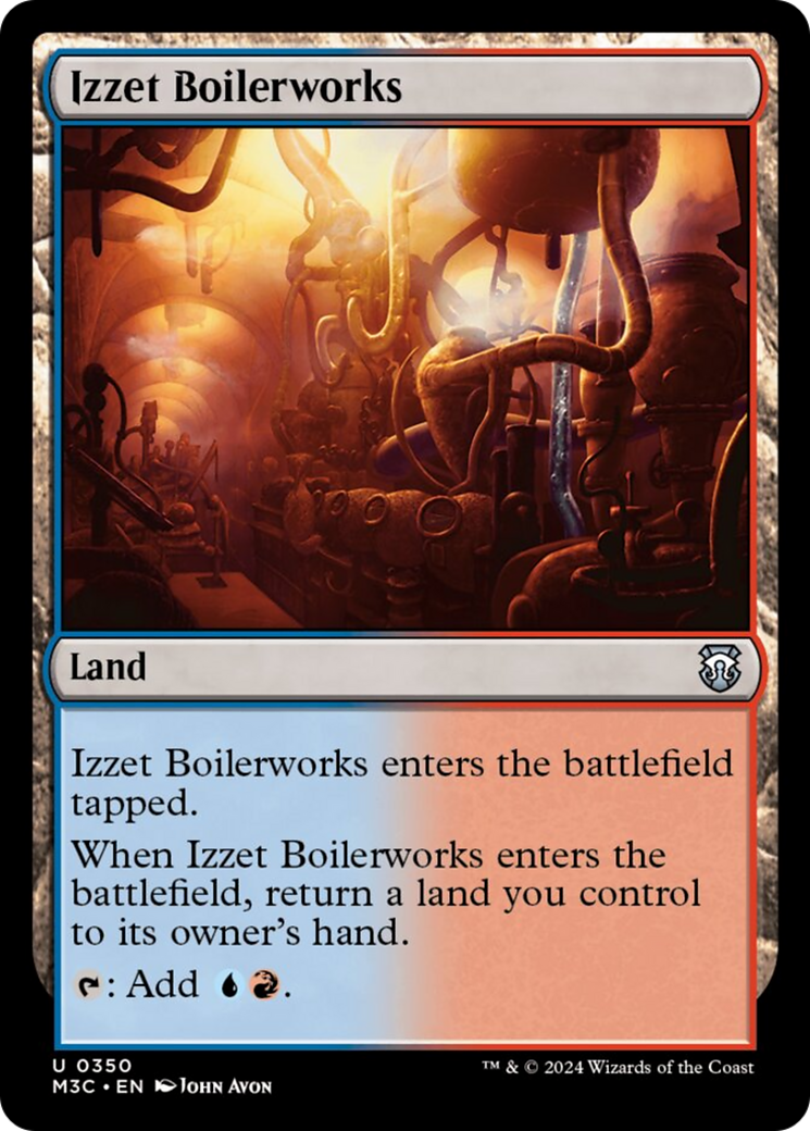 Izzet Boilerworks (M3C-350) - Modern Horizons 3 Commander [Uncommon]