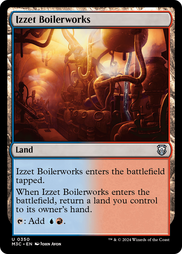 Izzet Boilerworks (M3C-350) - Modern Horizons 3 Commander Foil [Uncommon]