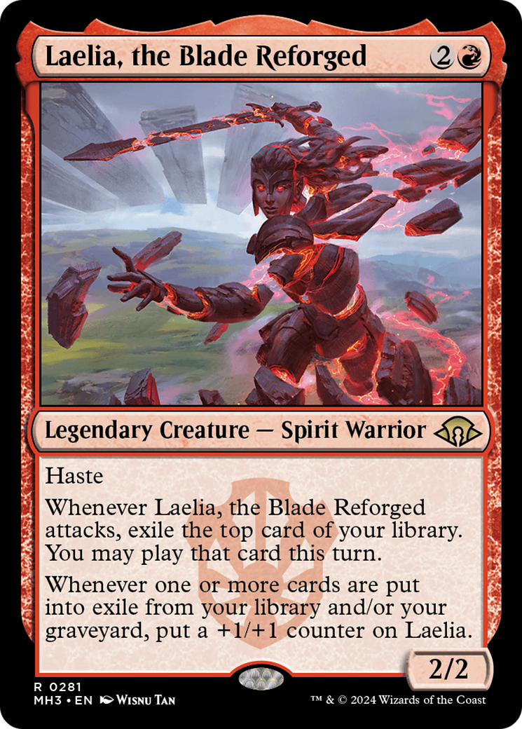 Laelia, the Blade Reforged (MH3-281) - Modern Horizons 3 [Rare]