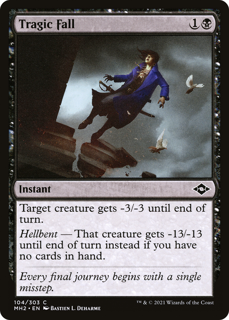 Tragic Fall (MH2-104) - Modern Horizons 2 Foil [Common]