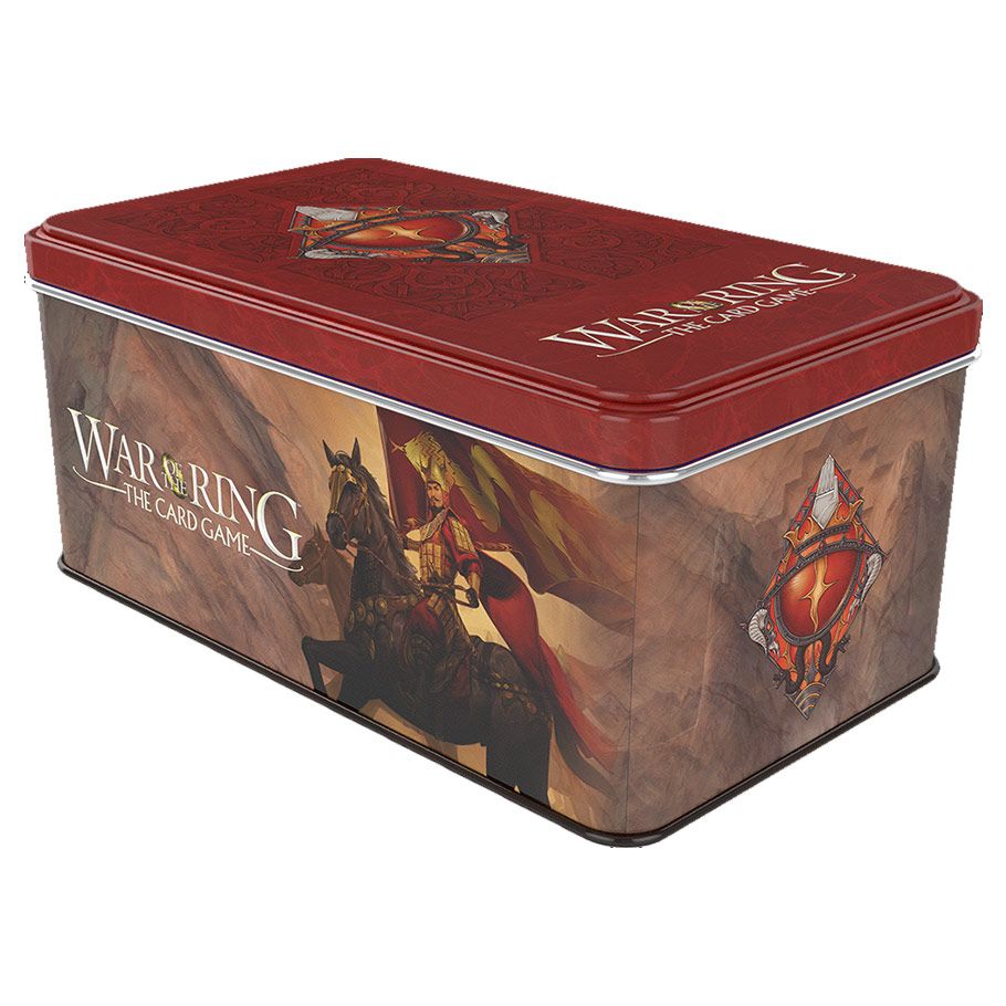 War of The Ring: Shadow - Red Bannerman Card Box and Sleeves *PRE-ORDER*