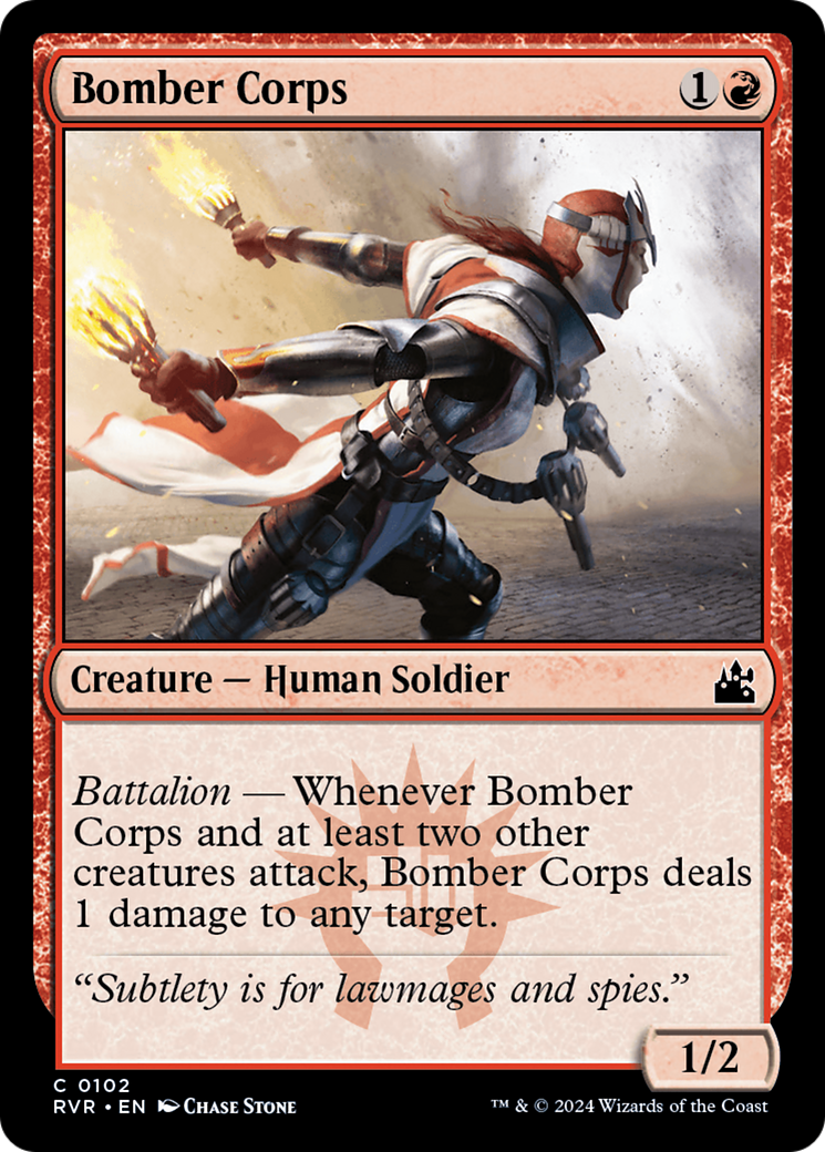 Bomber Corps (RVR-102) - Ravnica Remastered [Common]