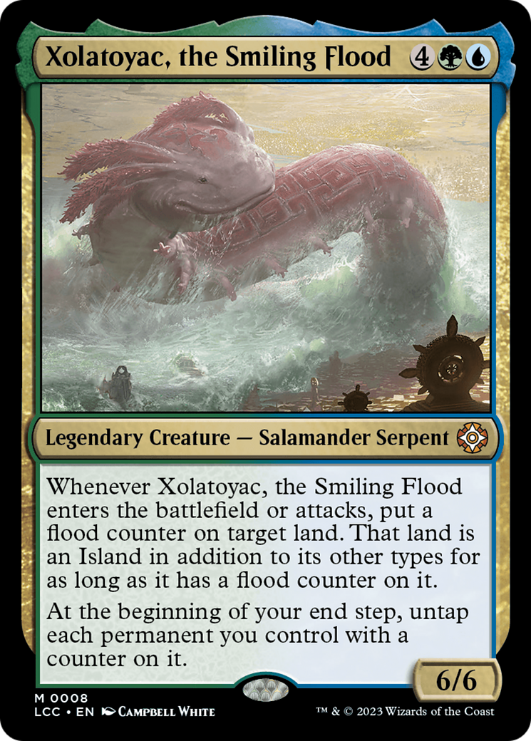 Xolatoyac, the Smiling Flood (LCC-008) - The Lost Caverns of Ixalan Commander [Mythic]