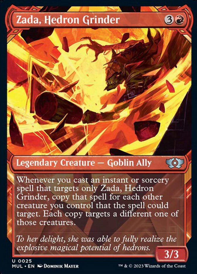 Zada, Hedron Grinder (MUL-025) - Multiverse Legends: (Showcase) [Uncommon]