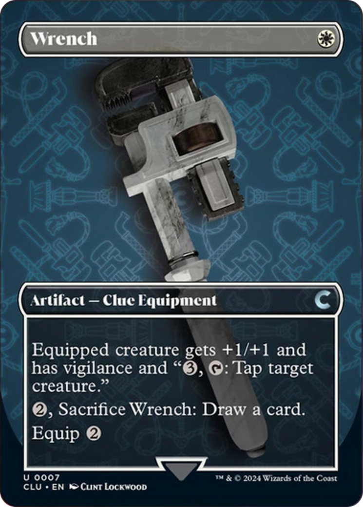 Wrench (CLU-007) - Ravnica: Clue Edition (Borderless) [Uncommon]