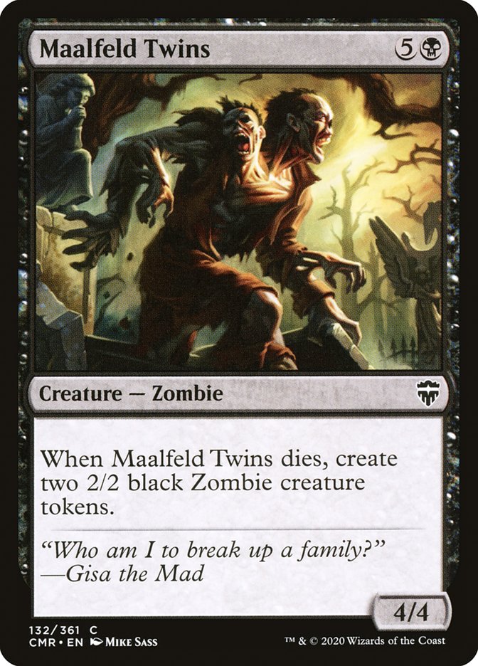 Maalfeld Twins (CMR-132) - Commander Legends [Common]