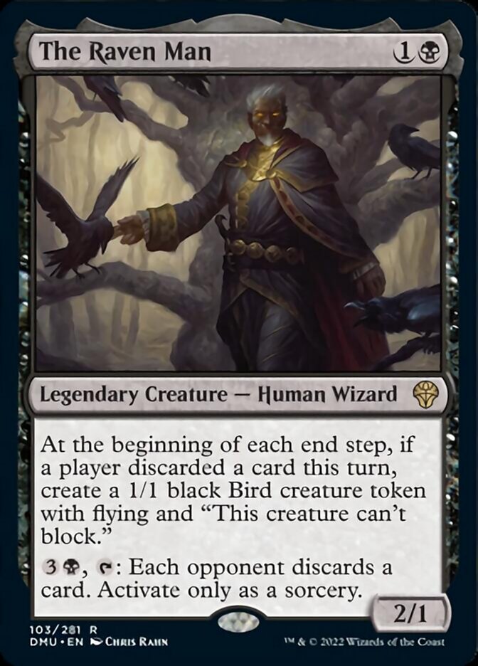 The Raven Man (DMU-103) - Dominaria United [Rare]