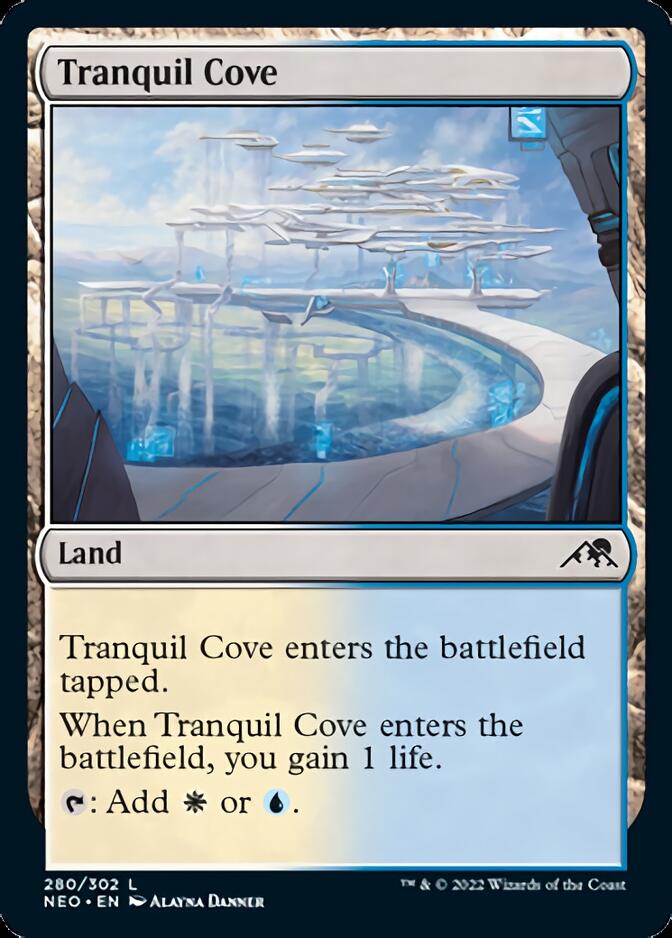 Tranquil Cove (NEO-280) - Kamigawa: Neon Dynasty [Common]