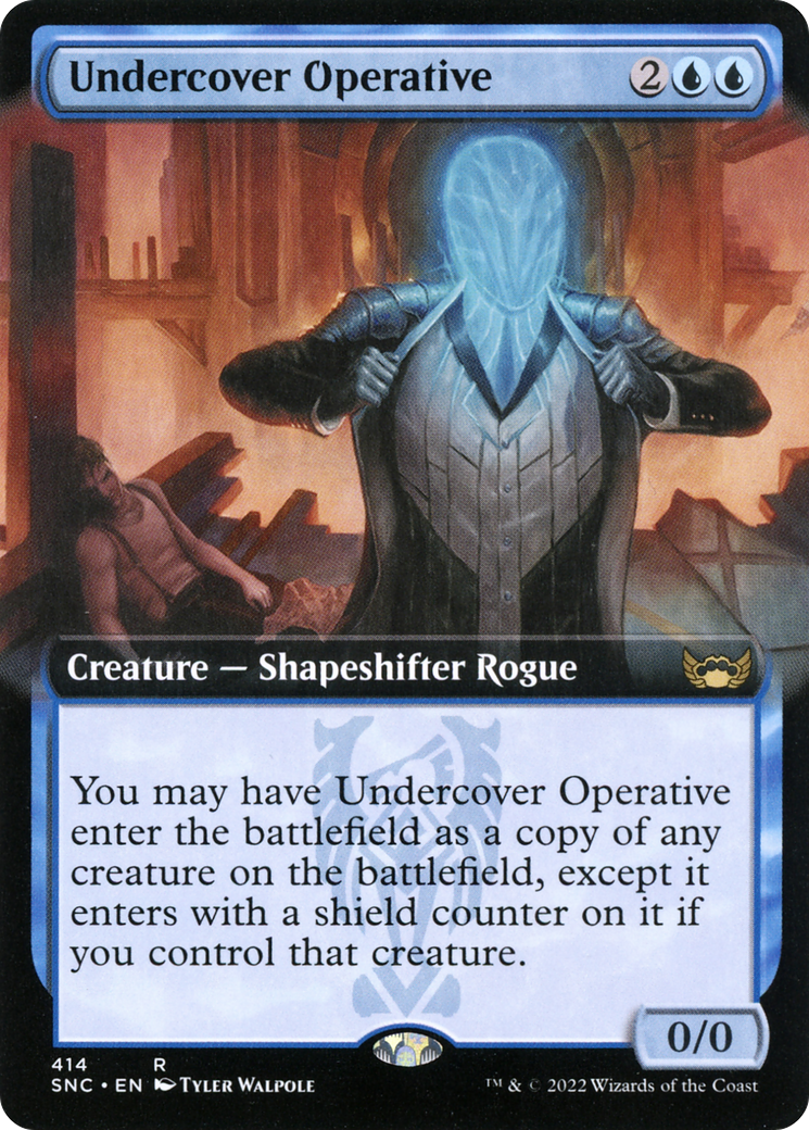 Undercover Operative (SNC-414) - Streets of New Capenna: (Extended Art) Foil [Rare]