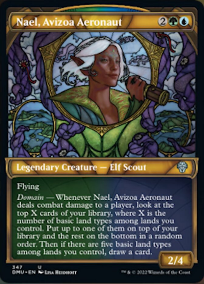 Nael, Avizoa Aeronaut (DMU-347) - Dominaria United: (Showcase) Foil [Uncommon]