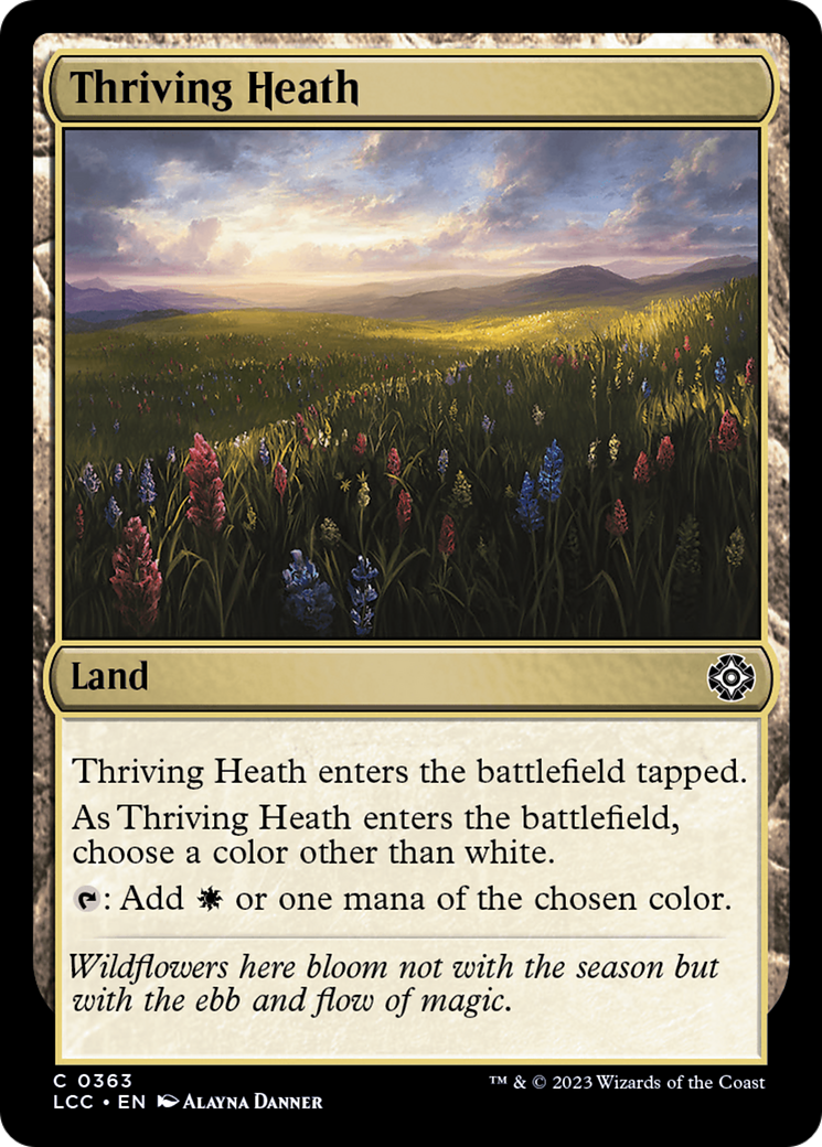 Thriving Heath (LCC-363) - The Lost Caverns of Ixalan Commander [Common]