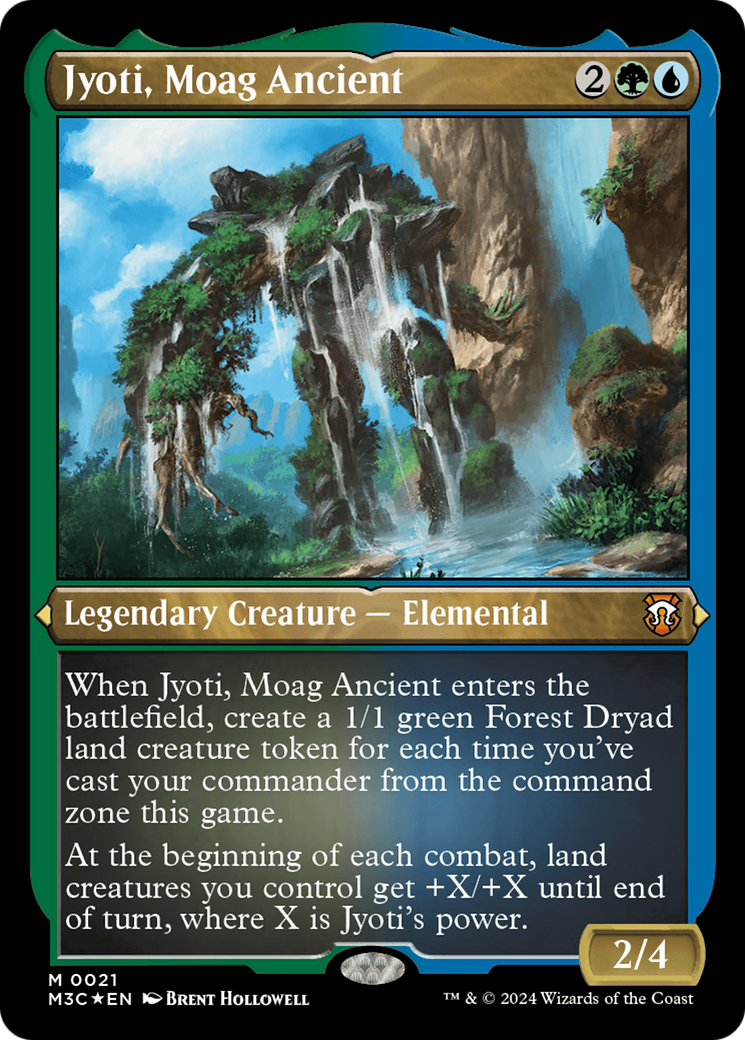 Jyoti, Moag Ancient (M3C-021) - Modern Horizons 3 Commander Etched Foil [Mythic]