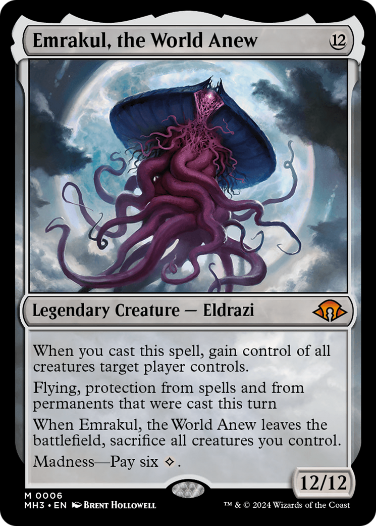 Emrakul, the World Anew (MH3-006) - Modern Horizons 3 [Mythic]