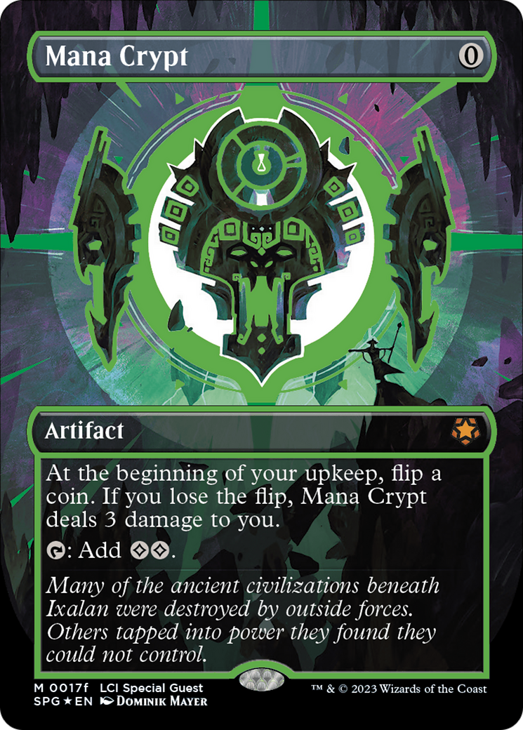 Mana Crypt (SPG-17F) - Special Guests (Borderless) Foil [Mythic]