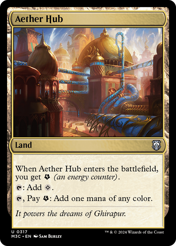 Aether Hub (M3C-317) - Modern Horizons 3 Commander [Uncommon]